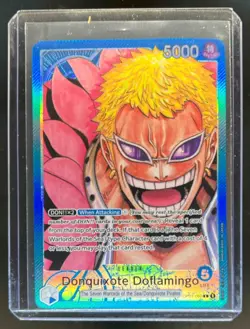 2022 One Piece Romance Dawn Donquixote Doflamingo Alternate Art #OP01-060 - Image 1