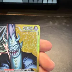 Gecko Moria (Leader Alt Art) OP14-080 The Azure Sea’s Seven - Image 3