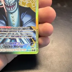 Gecko Moria (Leader Alt Art) OP14-080 The Azure Sea’s Seven - Image 4