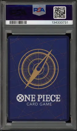 One Piece CCG Monkey.D.Luffy 3rd Anniversary Silver OP05-119 PSA 10 Gem Mint - Image 2