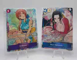 One Piece TCG Illustration Box Vol 1 PROMO SET - Boa Hancock & O-Nami - Image 1