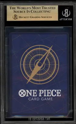 One Piece CCG Monkey.D.Luffy College Basketball US Voyage Promo P-055 BGS 9.5 - Image 2