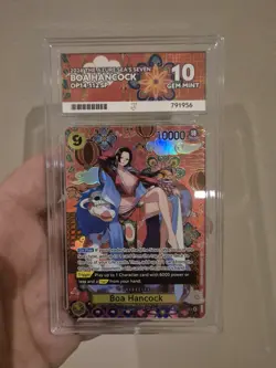 One Piece TCG OP14-112 Boa Hancock SP English ACE 10 gem mint perfect 10 - Image 2