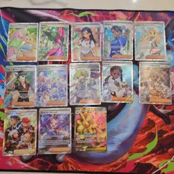 Pokemon - Full Art Trainer Cards - Mixed Lot Of 13- All NM waifu edition - Image 1