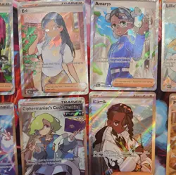 Pokemon - Full Art Trainer Cards - Mixed Lot Of 13- All NM waifu edition - Image 3