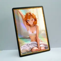 MISTY Waifu Anime Card LIMITED 1/1 Custom TCG Holo Goddess Story ACG T13943 - Image 2
