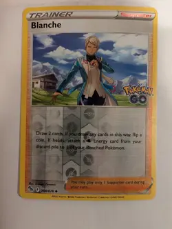 Blanche 064/078 Pokemon GO Reverse Pokemon Holo Foil Nice! - Image 1