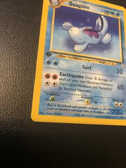 Quagsire 45/111 Neo Genesis1st First Edition Pokemon Card In LP Condition - Image 2
