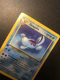 Quagsire 45/111 Neo Genesis1st First Edition Pokemon Card In LP Condition - Image 5