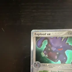 Exploud ex 150 HP EX Crystal Guardians Ultra Rare Holo Pokemon 92/100 TCG Card - Image 2