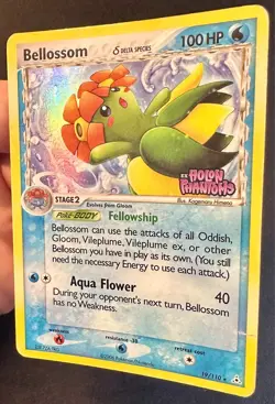 Bellossom Delta Species 19/110 EX Holon Phantoms Pokemon Card Reverse Holo Rare - Image 2