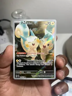 Pachirisu Holo Illustration Rare Card 208/198 SV01 Scarlet & Violet Base Set - Image 1