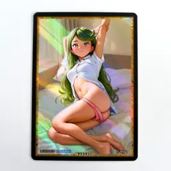 MALLOW Waifu Anime Card LIMITED 1/1 Custom TCG Holo Goddess Story ACG T13937 - Image 1