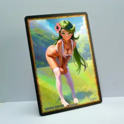 MALLOW Waifu Anime Card LIMITED 1/1 Custom TCG Holo Goddess Story ACG T13936 - Image 2