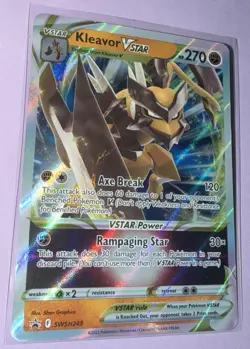 Kleavor VSTAR SWSH249 SWSH: Sword & Shield Promo Cards Holo - Image 1
