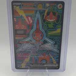 Pokemon Rotom EX 126/094 Basic Lightning Holo 190 HP Pokemon TCG Card Stock - Image 3