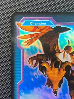 HOLO DM-120 Garudamon Digimon CCG Card Hybrid Warriors Foil 1st Edition 2004 - Image 2