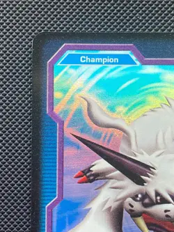 HOLO DM-113 Ikkakumon Digimon CCG Card Hybrid Warriors Foil 1st Edition 2004 - Image 2
