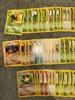 1999 Vintage Pokemon Cards Lot of 149 Jungle LP-HP - Image 4