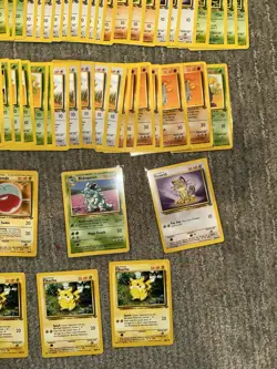 1999 Vintage Pokemon Cards Lot of 149 Jungle LP-HP - Image 5
