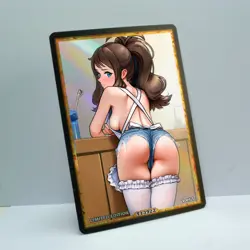 HILDA Waifu Anime Card LIMITED 1/1 Custom TCG Holo Goddess Story ACG T13922 - Image 2