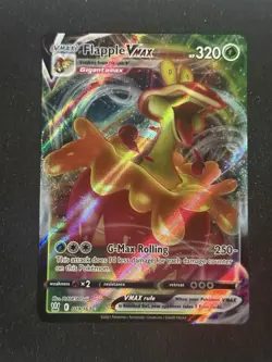 Pokemon TCG Flapple VMAX Ultra Rare Card 019/163 SWSH Battle Styles NM/Mint - Image 1