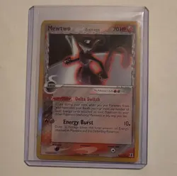 Pokemon Mewtwo Delta Species 2005 Card 12/113 70 HP Energy Burst Nintendo - Image 1