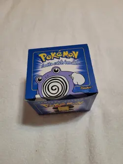 Pokemon Poliwhirl 23k Gold Plated Trading Card & Pokeball Burger King Sealed BLU - Image 2