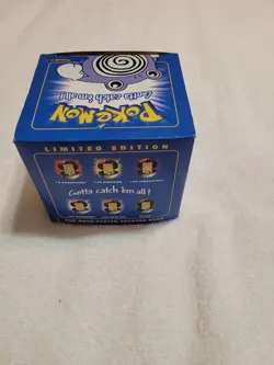 Pokemon Poliwhirl 23k Gold Plated Trading Card & Pokeball Burger King Sealed BLU - Image 4