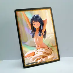 DAWN Waifu Anime Card LIMITED 1/1 Custom TCG Holo Goddess Story ACG T13906 - Image 2