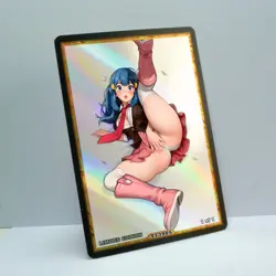 DAWN Waifu Anime Card LIMITED 1/1 Custom TCG Holo Goddess Story ACG T13905 - Image 2