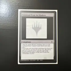 Command From the Shadows | MTG Un-Known Event Playtest Cards (AWS reInvent LV) - Image 1