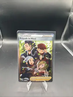 Pokemon TCG Friends in Hisui Full Art Trainer 148/159 Crown Zenith Holo Card - Image 1