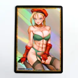 CAMMY WHITE Waifu Anime Card LIMITED 1/1 Custom TCG Holo T13897 - Image 1