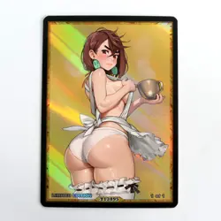 AYASE MOMO Waifu Anime Card LIMITED 1/1 Custom TCG Holo T13895 - Image 1