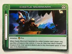 Chaotic 176/200 Castle Mommark Super Rare Holo Foil Location Card - Image 1