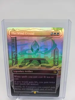 The Wind Crystal (Borderless) Final Fantasy Foil - Image 1