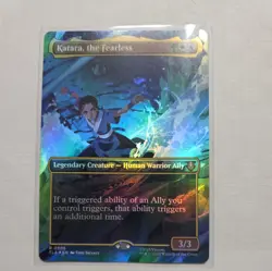 Katara, the Fearless (Borderless) Avatar: The Last Airbender *Foil* MTG #0305 - Image 1