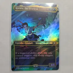 Katara, the Fearless (Borderless) Avatar: The Last Airbender *Foil* MTG #0305 - Image 2