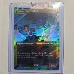Katara, the Fearless (Borderless) Avatar: The Last Airbender *Foil* MTG #0305 - Image 3