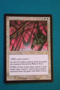 Wall of Nets - MTG- Exodus - Never Played - Magic The Gathering - Image 1