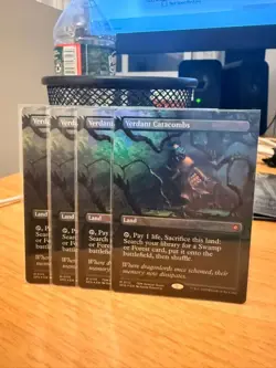 4x Verdant Catacombs (Borderless) Special Guests Foil - Image 1