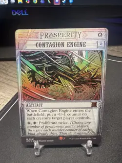 MTG Contagion Engine *FOIL* Outlaws of Thunder Junction Breaking News 61 NM 🔥🔥 - Image 1
