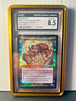 *MTG FOIL Spiritmonger APOCALYPSE **MINT Graded CGC 8.5!** - Image 1
