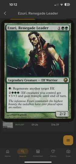 1x Ezuri, Renegade Leader - NM English MTG - Scars of Mirrodin - Image 2