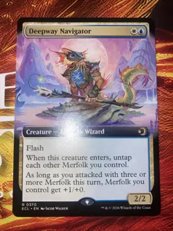 Deepway Navigator (Extended Art) Lorwyn Eclipsed Regular - Image 1