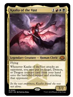 1x MTG Kaalia of the Vast - Modern Horizons 3 Mythic - Image 1
