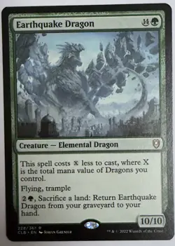 Earthquake Dragon MTG Commander Legends Battle For Baldur's Gate - Image 1