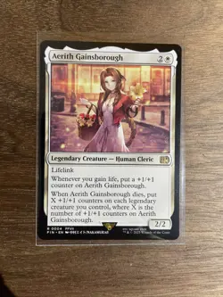 Aerith Gainsborough ~ 0004 FIN ~ Regular (Nonfoil) ~ Near Mint - Image 1