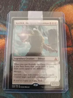 Kozilek, the Great Distortion Oath of the Gatewatch Foil, FREE NEXT DAY SHIPPING - Image 1